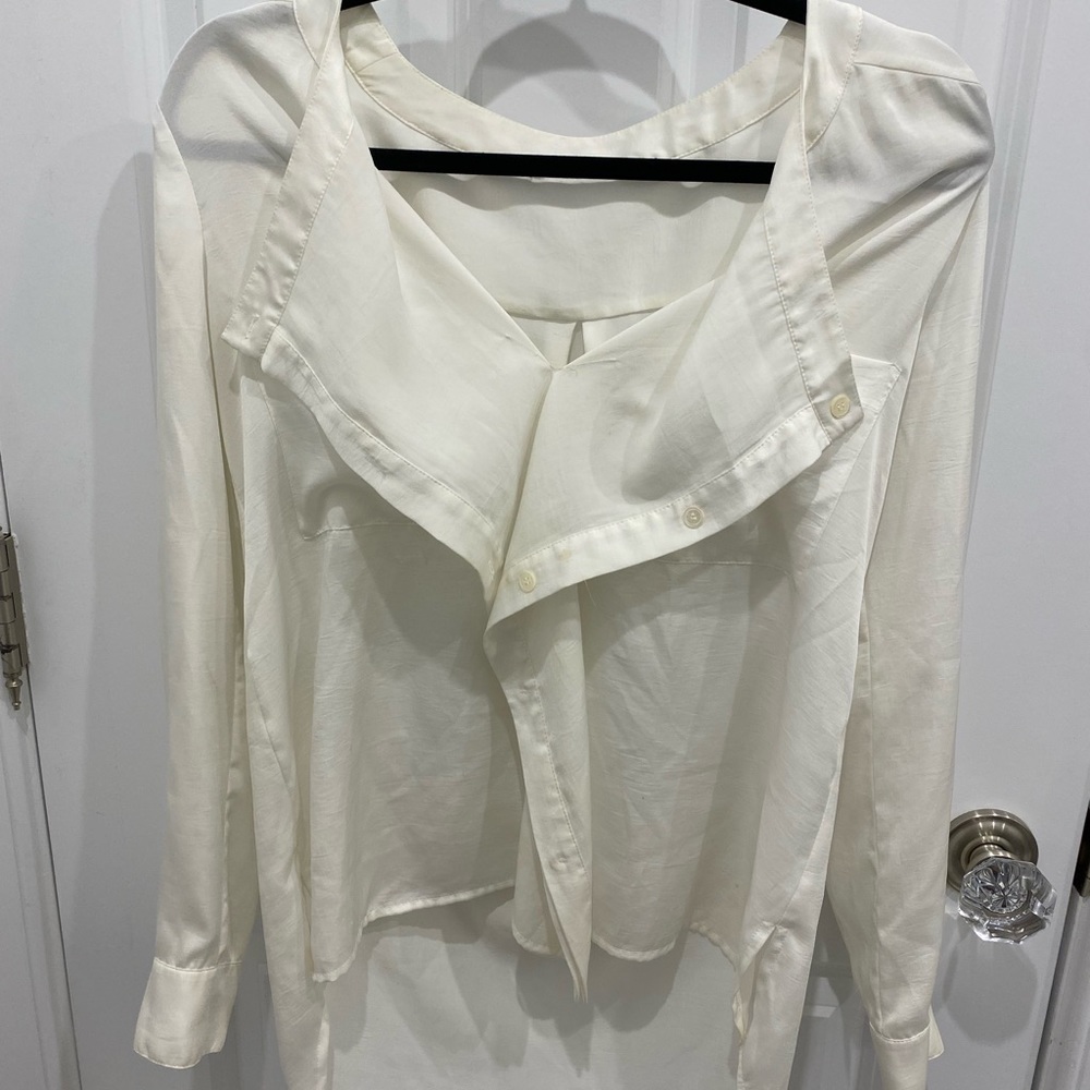 Bcbg white blouse
